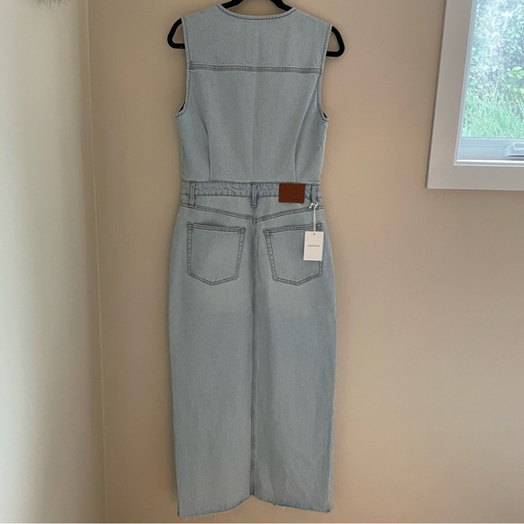 Unpublished Wyatt Trucker Jean Dress. Nwts - Picture 6 of 16